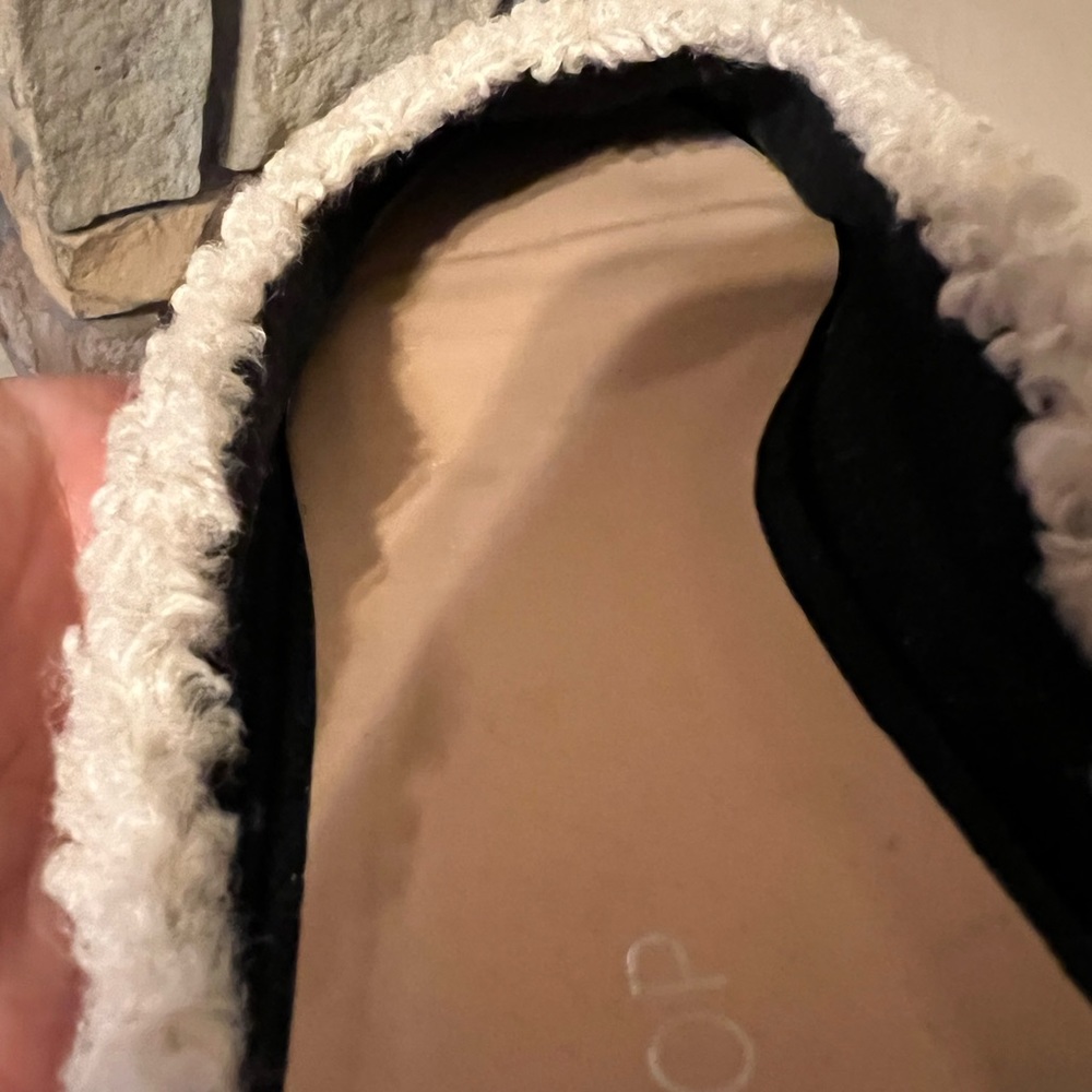 Top Shop Georgia Shearling Mules size 8 - Picture 10 of 13